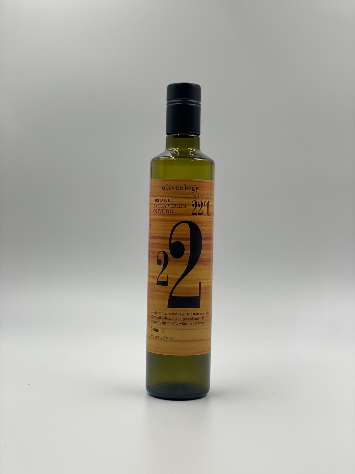 22°C Organic Extra Virgin Olive Oil