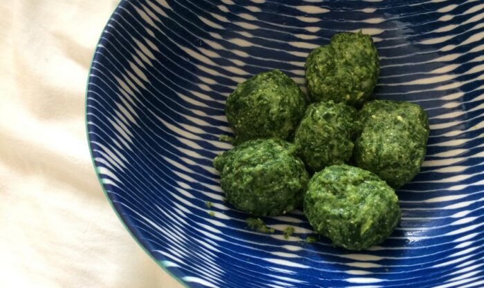 Spinach-Manouri Balls