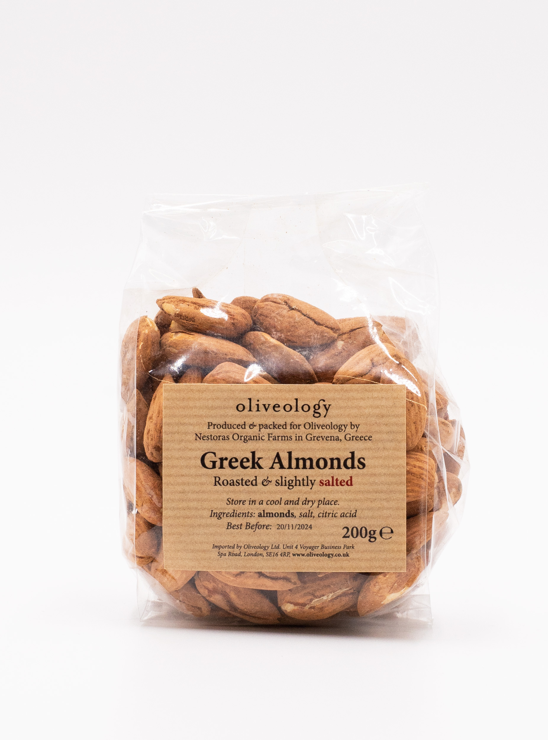 Greek Almonds - Roasted & Salted